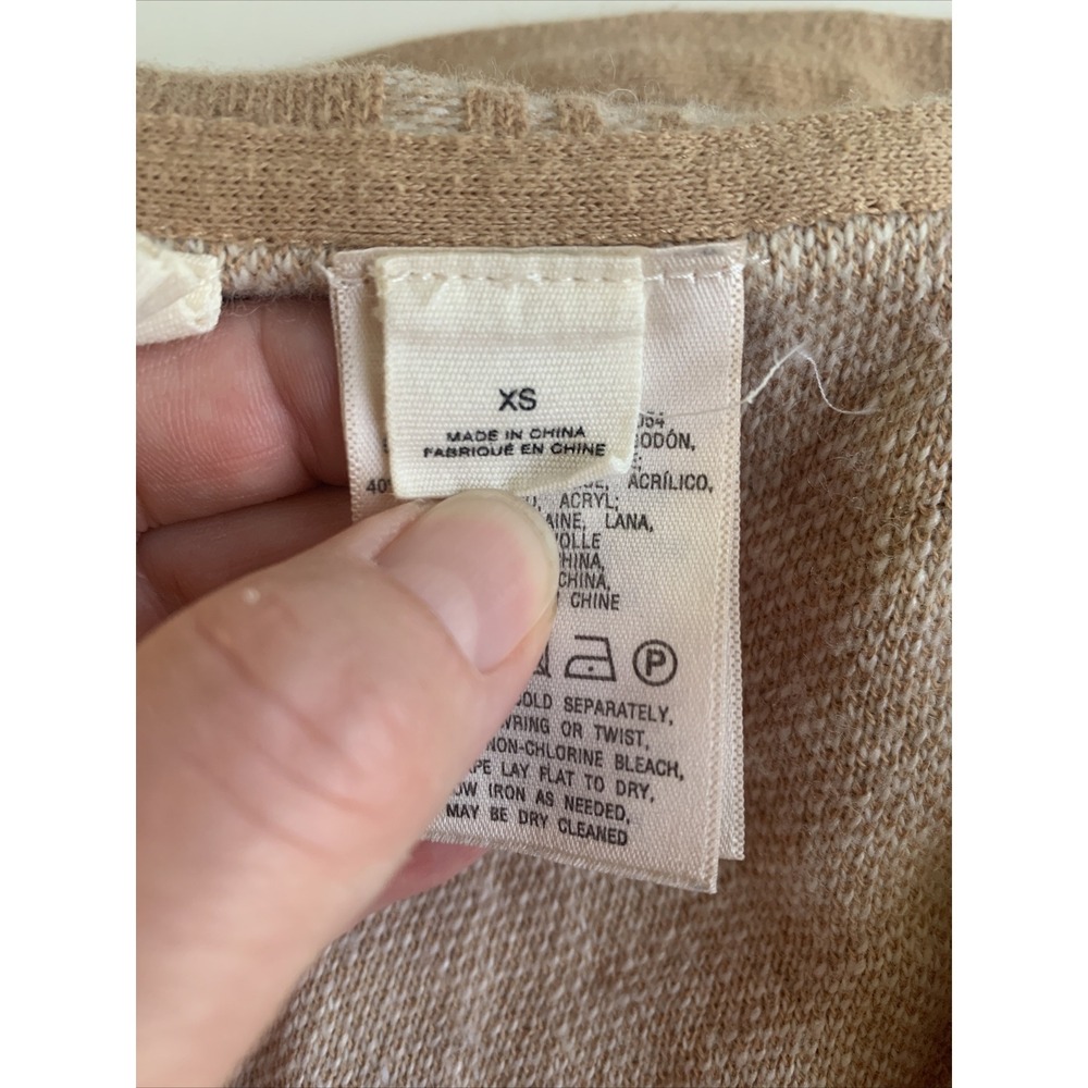 Moth Womens Cardigan XS Aztec Southwestern Camping Outdoor Cozy Festival - Picture 5 of 10
